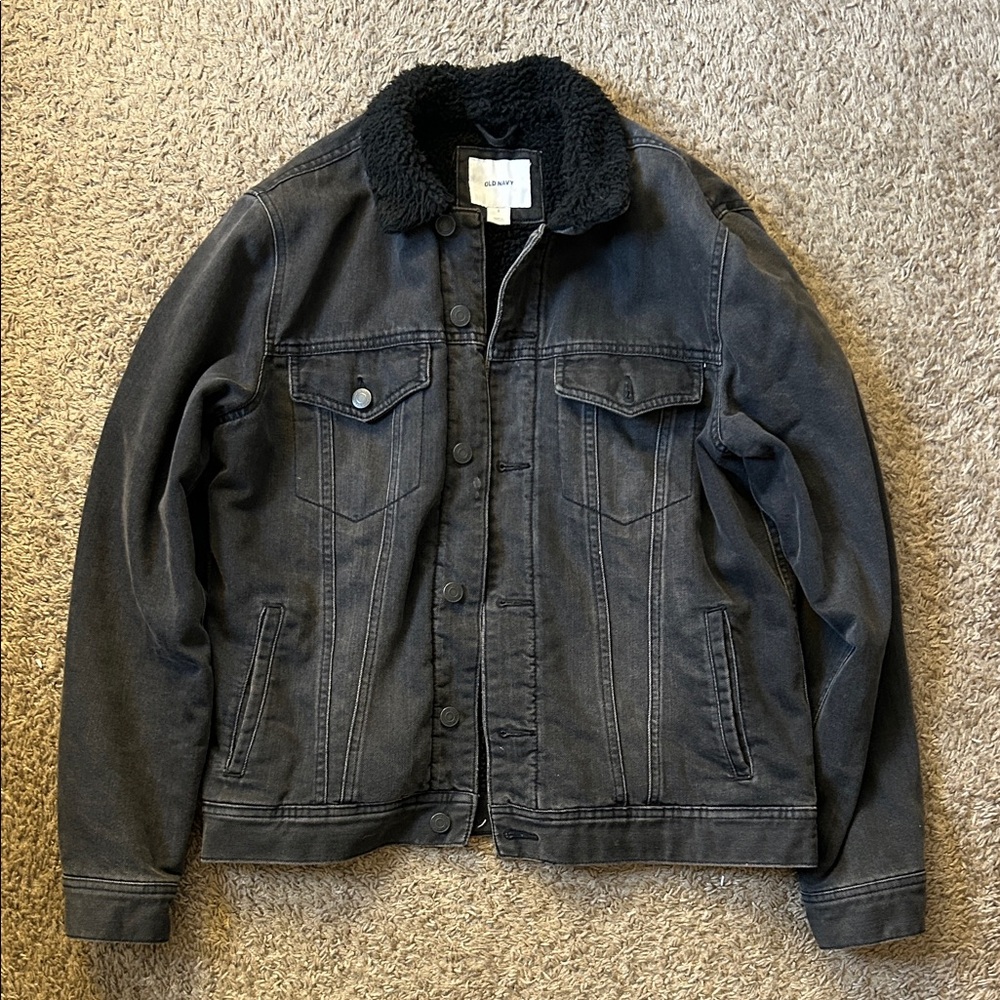 Black Jean Jacket